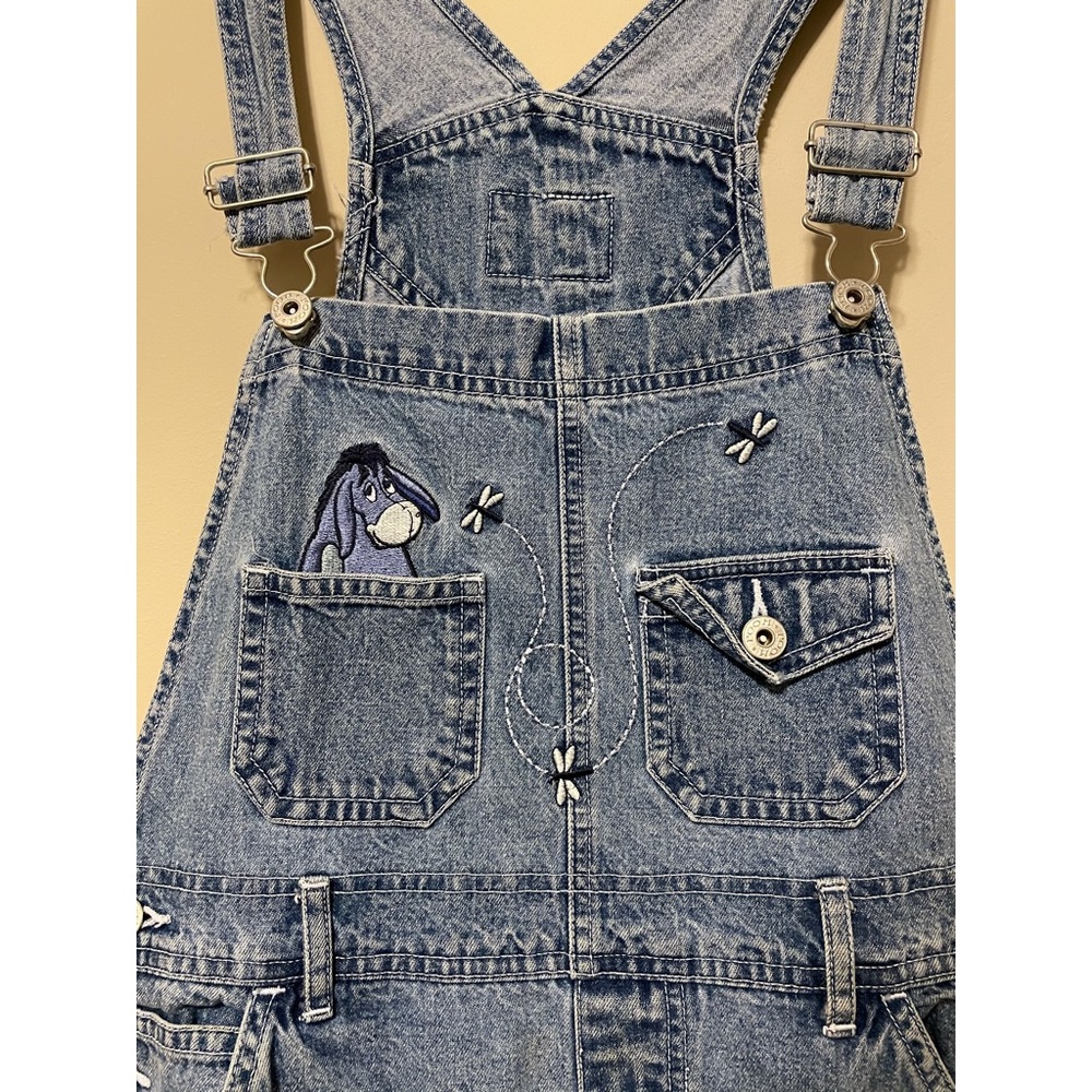 Vintage Eeyore Winne The Pooh Denim Overalls M
